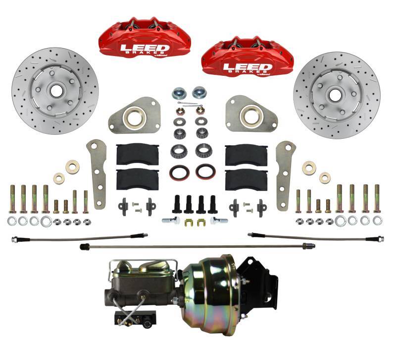 LEED BRAKES RFC0026-8307X Ford Disc Brake Conversion