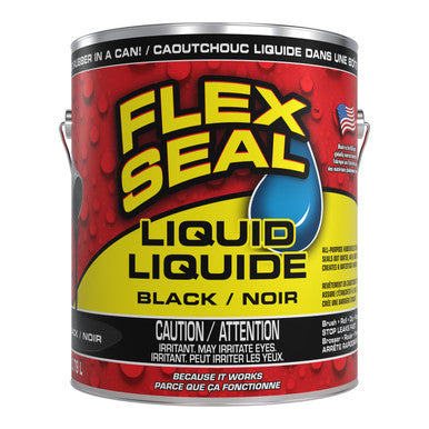 Flex Seal LFSBLKC01-2 Flex Seal Liquid - Black Huge 1 Gallon
