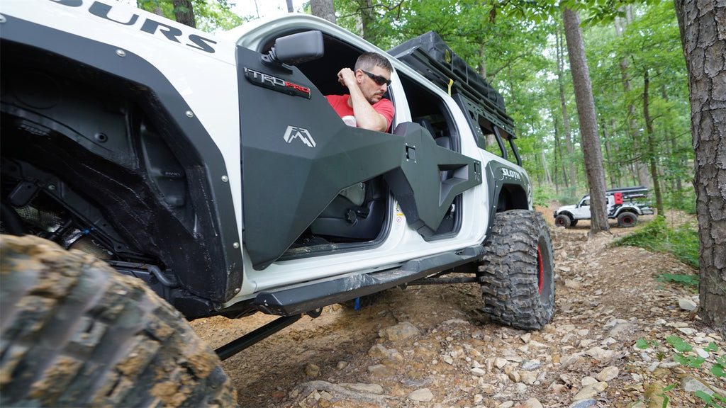 Fab Fours TT1030-B Trail Doors for Select Toyota Tacoma