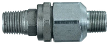 Load image into Gallery viewer, Lincoln Industrial 82399 Straight Swivel, High Pressure, 1/2 in. -27 (m) x 1/4 in. NPT (m), Max. Pressure 4500 PSI