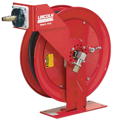 Lincoln Industrial 83464-50 Heavy Duty Medium Pressure Reel, 1/2 in. x 50 Ft. Long