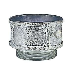 Lincoln Industrial 84538 Bung Bushing for Mounting Series 25 or 40 Pumps to 2 in. Oil Drum Opening, 2 in. NPT (m) Thread