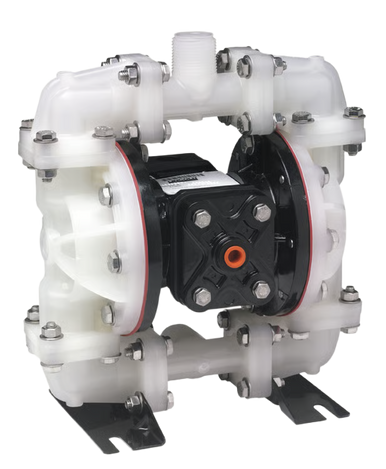 Lincoln Industrial 85622 1/2 Inch Diaphragm Pump for High Abrasion Mtls, 1/2 In. Pump Inlet/Outlet, Polypropylene Pump Body/Santoprene Wetted Parts