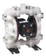 Load image into Gallery viewer, Lincoln Industrial 85622 1/2 Inch Diaphragm Pump for High Abrasion Mtls, 1/2 In. Pump Inlet/Outlet, Polypropylene Pump Body/Santoprene Wetted Parts