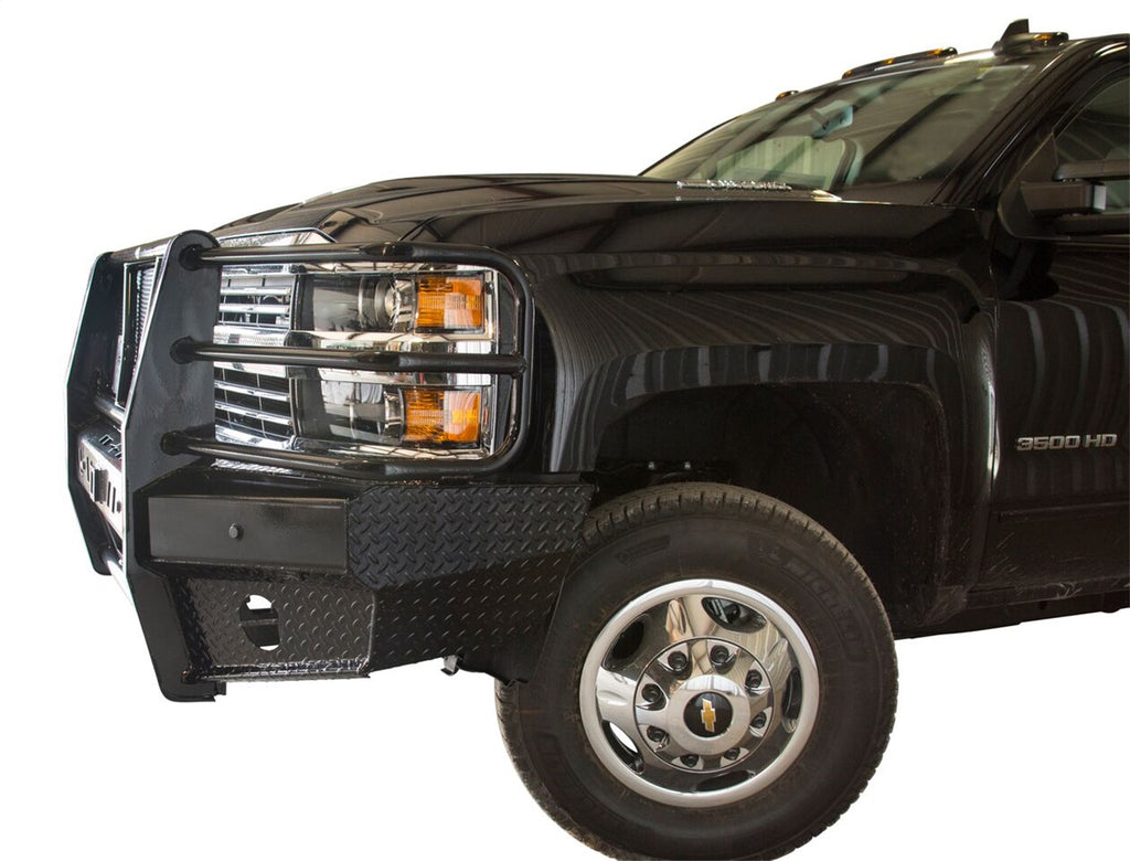Frontier Truck Gear 130-21-5006 Pro Front Bumper Replacement for Select Chevrolet Silverado HD, Chevrolet Silverado HD