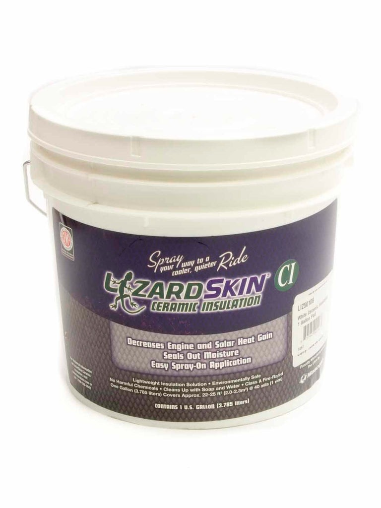 LIZARD SKIN 50106 White Ceramic Insulation 1 Gallon Pail
