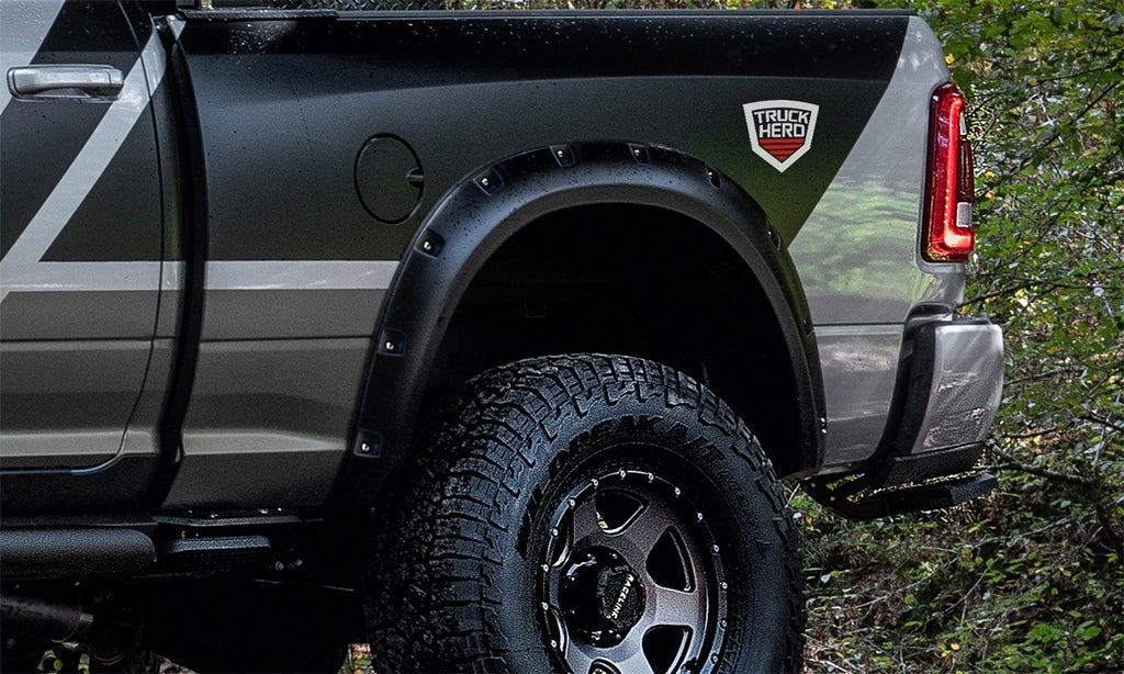 Lund RX137T Rivet Style Fender Flare Set for Select Ram 2500, Ram