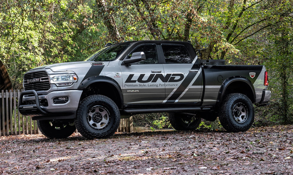 Lund RX137T Rivet Style Fender Flare Set for Select Ram 2500, Ram