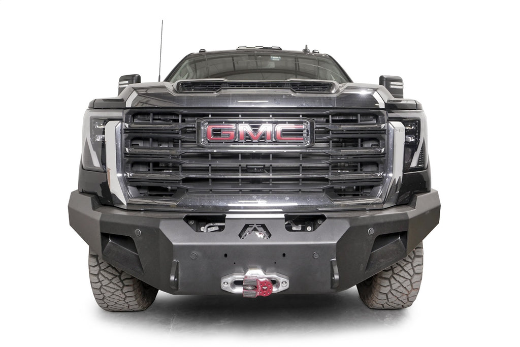 Fab Fours GM24-A6251-1 Premium Winch Front Bumper for Select GMC Sierra HD, GMC Sierra HD