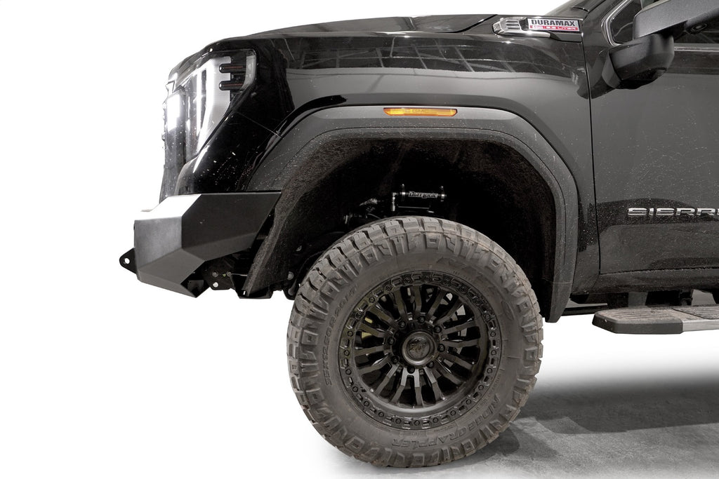 Fab Fours GM24-A6251-1 Premium Winch Front Bumper for Select GMC Sierra HD, GMC Sierra HD