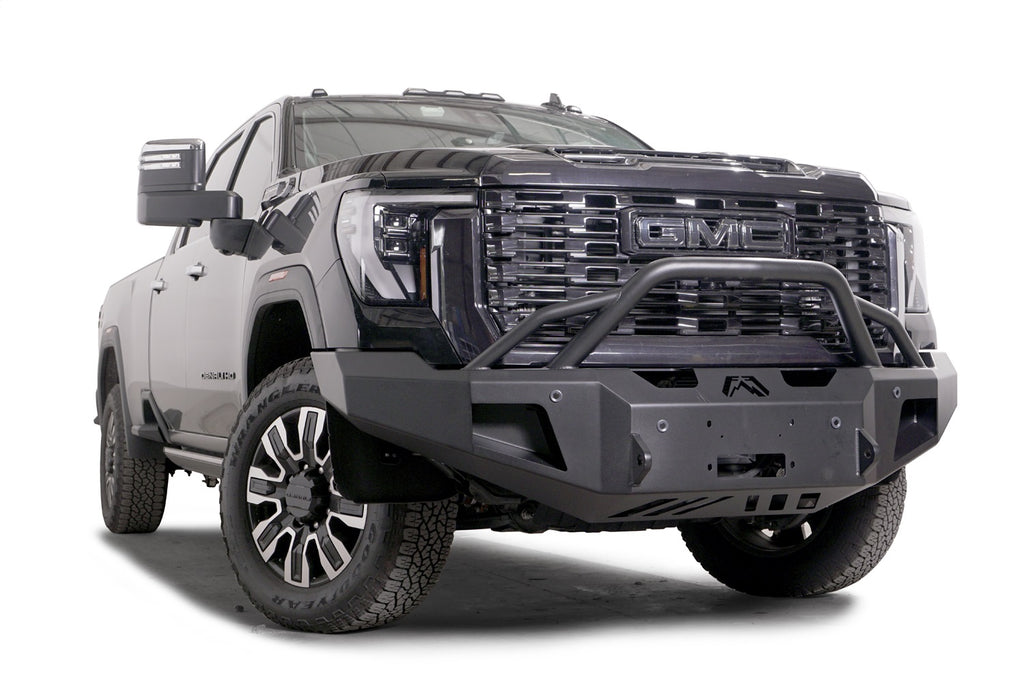 Fab Fours GM24-A6252-B Premium Winch Front Bumper for Select GMC Sierra HD, GMC Sierra HD
