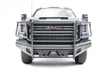 Load image into Gallery viewer, Fab Fours GM20-Q5060-1 Black Steel Front Bumper for Select GMC Sierra HD, GMC Sierra HD