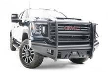 Load image into Gallery viewer, Fab Fours GM20-Q5060-1 Black Steel Front Bumper for Select GMC Sierra HD, GMC Sierra HD