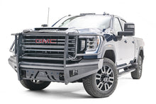 Load image into Gallery viewer, Fab Fours GM20-Q5060-1 Black Steel Front Bumper for Select GMC Sierra HD, GMC Sierra HD