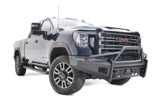 Load image into Gallery viewer, Fab Fours GM20-Q5062-1 Black Steel Front Bumper for Select GMC Sierra HD, GMC Sierra HD