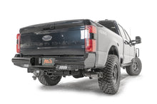 Load image into Gallery viewer, Fab Fours FS23-T5950-1 Black Steel Rear Bumper for Select Ford F-250 Super Duty, Ford F-350 Super Duty