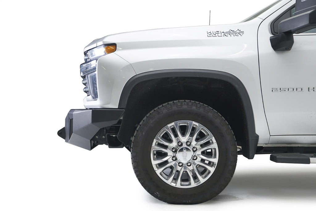 Fab Fours CH20-A4951-1 Premium Winch Front Bumper for Select Chevrolet Silverado HD, Chevrolet Silverado HD