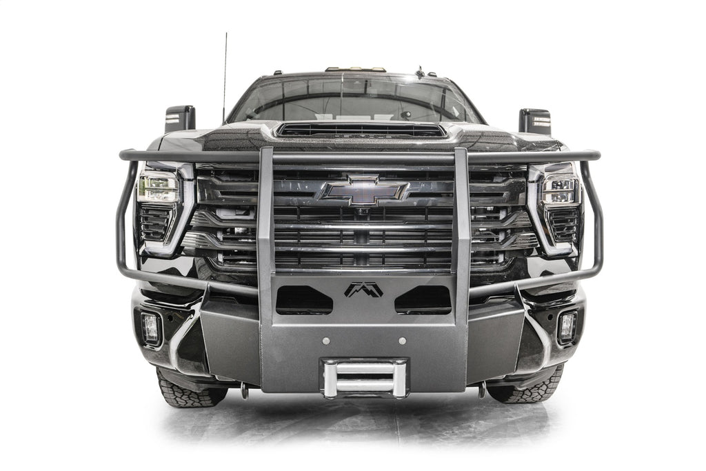 Fab Fours CH24-N6170-1 Winch Mount for Select Chevrolet Silverado HD, Chevrolet Silverado HD
