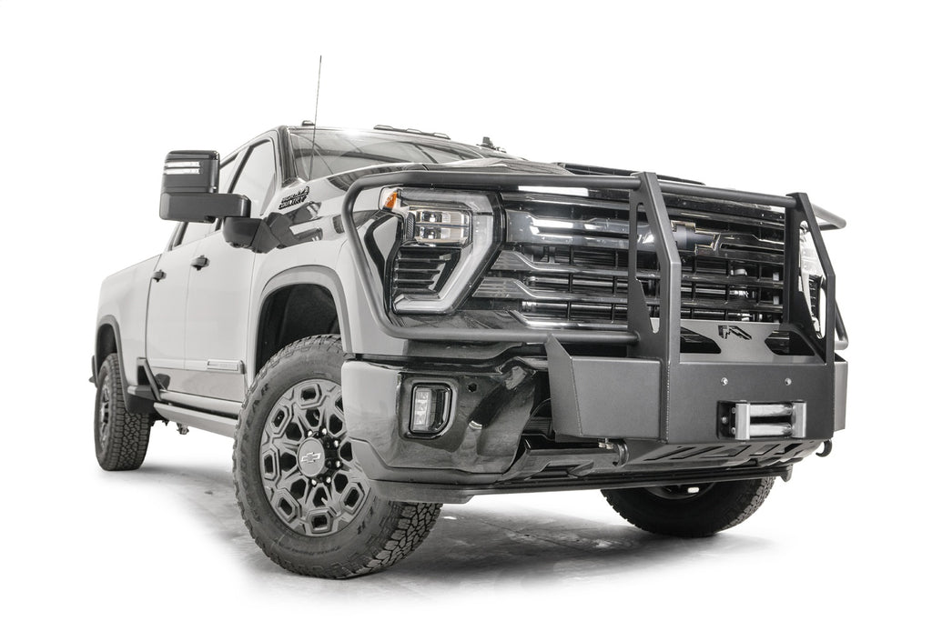 Fab Fours CH24-N6170-1 Winch Mount for Select Chevrolet Silverado HD, Chevrolet Silverado HD