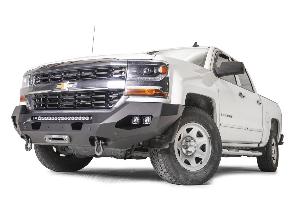 Fab Fours CS16-X4851-1 Matrix Front Bumper for Select Chevrolet Silverado