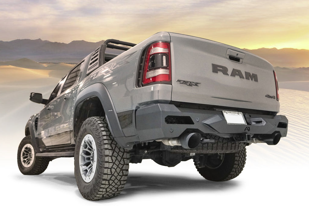 Fab Fours DX21-E4551-B Vengeance Rear Bumper for Select Ram