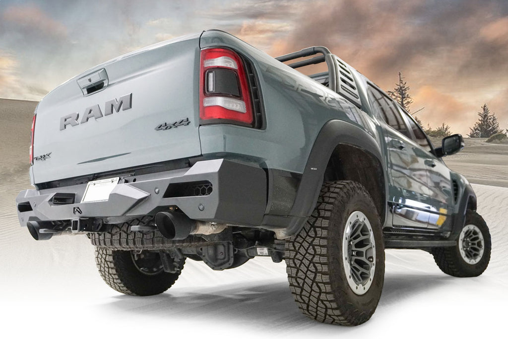 Fab Fours DX21-E4551-1 Vengeance Rear Bumper for Select Ram