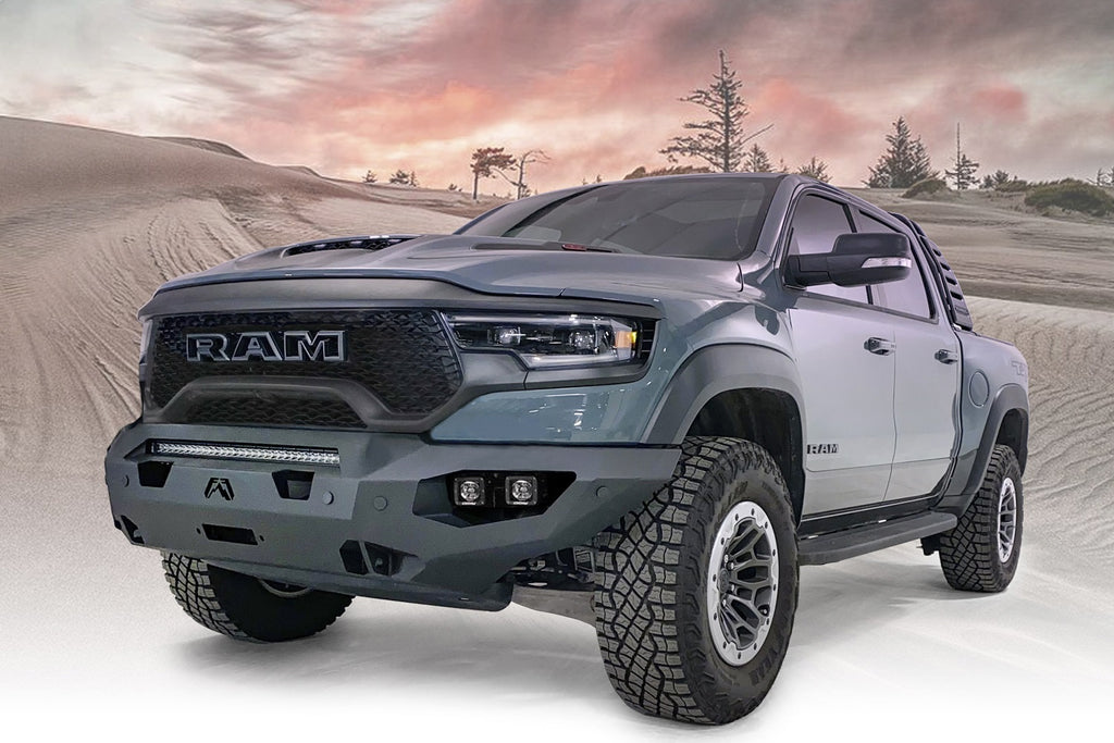 Fab Fours DX21-X5551-1 Matrix Front Bumper for Select Ram