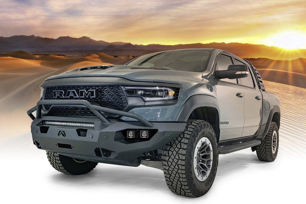 Fab Fours DX21-X5552-1 Matrix Front Bumper for Select Ram