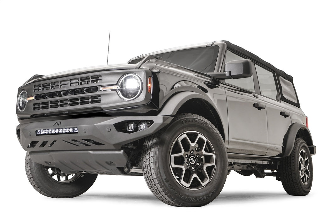Fab Fours FB21-D5251-1 Vengeance Front Bumper for Select Ford Bronco