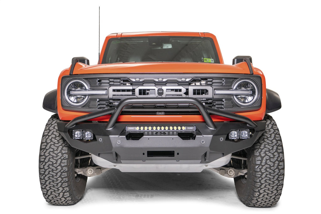 Fab Fours BR22-X5752-B Matrix Front Bumper for Select Ford Bronco