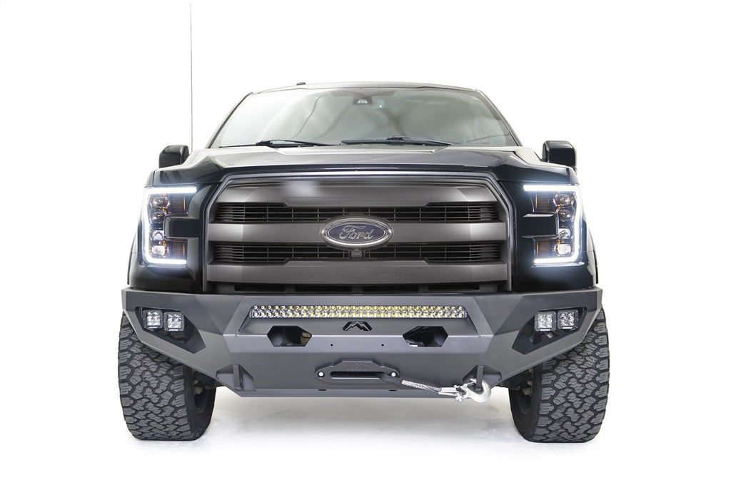 Fab Fours FF15-X3251-B Matrix Front Bumper for Select Ford F-150