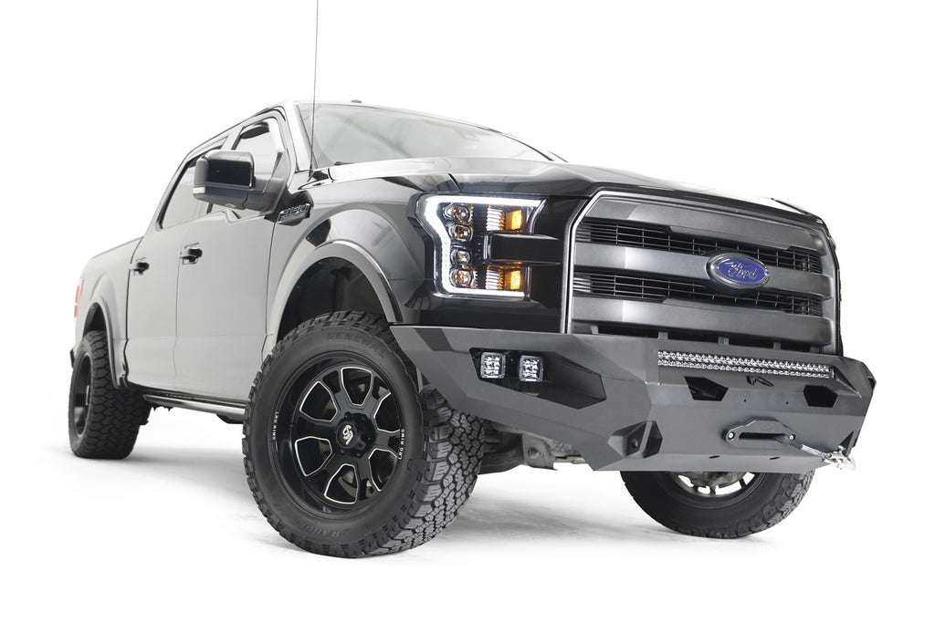 Fab Fours FF15-X3251-1 Matrix Front Bumper for Select Ford F-150
