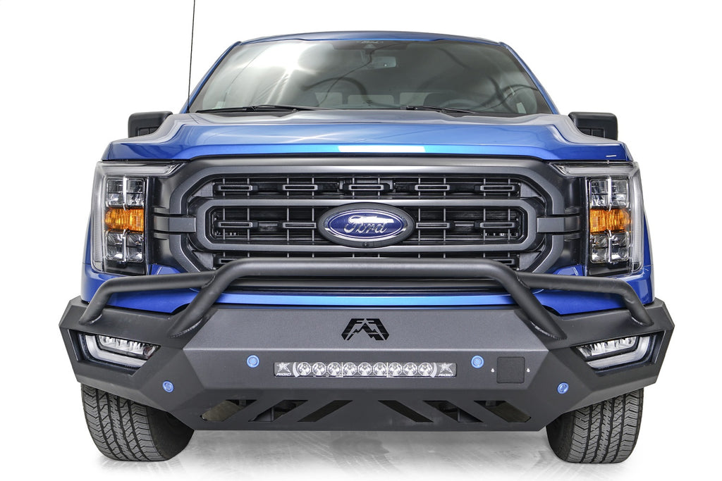 Fab Fours FF21-V5152-B Vengeance Front Bumper for Select Ford F-150