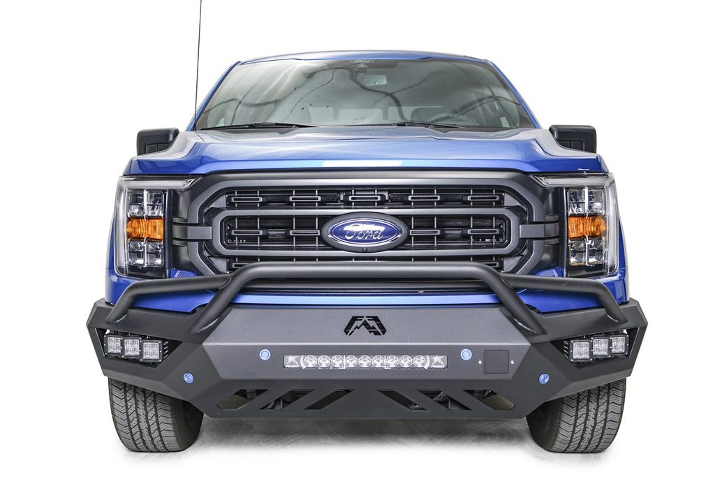 Fab Fours FF21-V5152-B Vengeance Front Bumper for Select Ford F-150