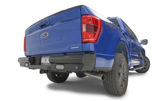 Load image into Gallery viewer, Fab Fours FF21-T5050-1 Black Steel Rear Bumper for Select Ford F-150