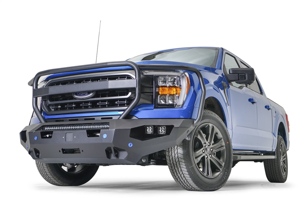 Fab Fours FF21-X4750-B Matrix Front Bumper for Select Ford F-150