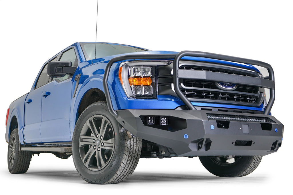 Fab Fours FF21-X4750-B Matrix Front Bumper for Select Ford F-150