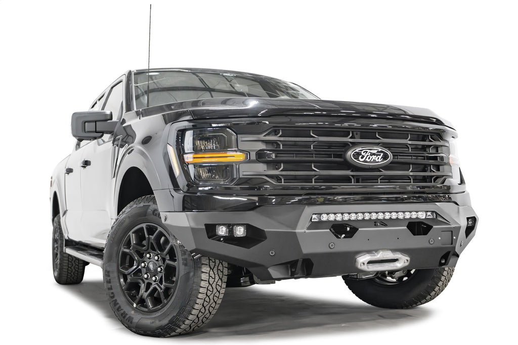Fab Fours FF24-X6551-B Matrix Front Bumper for Select Ford F-150