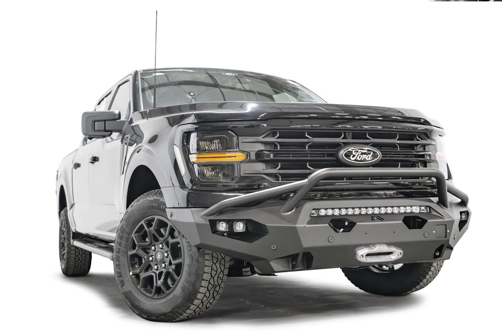 Fab Fours FF24-X6552-1 Matrix Front Bumper for Select Ford F-150