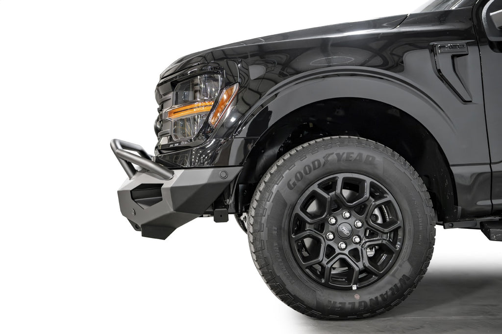 Fab Fours FF24-X6552-B Matrix Front Bumper for Select Ford F-150
