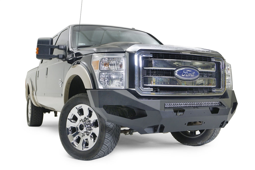 Fab Fours FS11-X2551-B Matrix Front Bumper for Select Ford F-250 Super Duty, Ford F-350 Super Duty