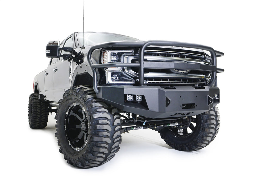 Fab Fours FS17-A4160-1 Premium Winch Front Bumper for Select Ford F-250 Super Duty, Ford F-350 Super Duty, Ford F-450 Super Duty, Ford F-550 Super Duty