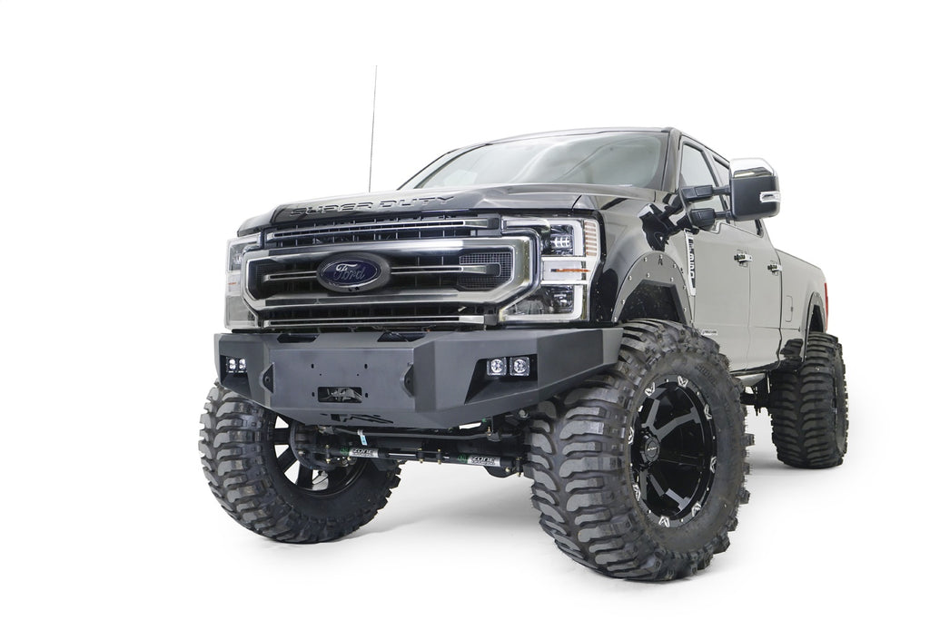 Fab Fours FS17-A4161-1 Premium Winch Front Bumper for Select Ford F-250 Super Duty, Ford F-350 Super Duty, Ford F-450 Super Duty, Ford F-550 Super Duty