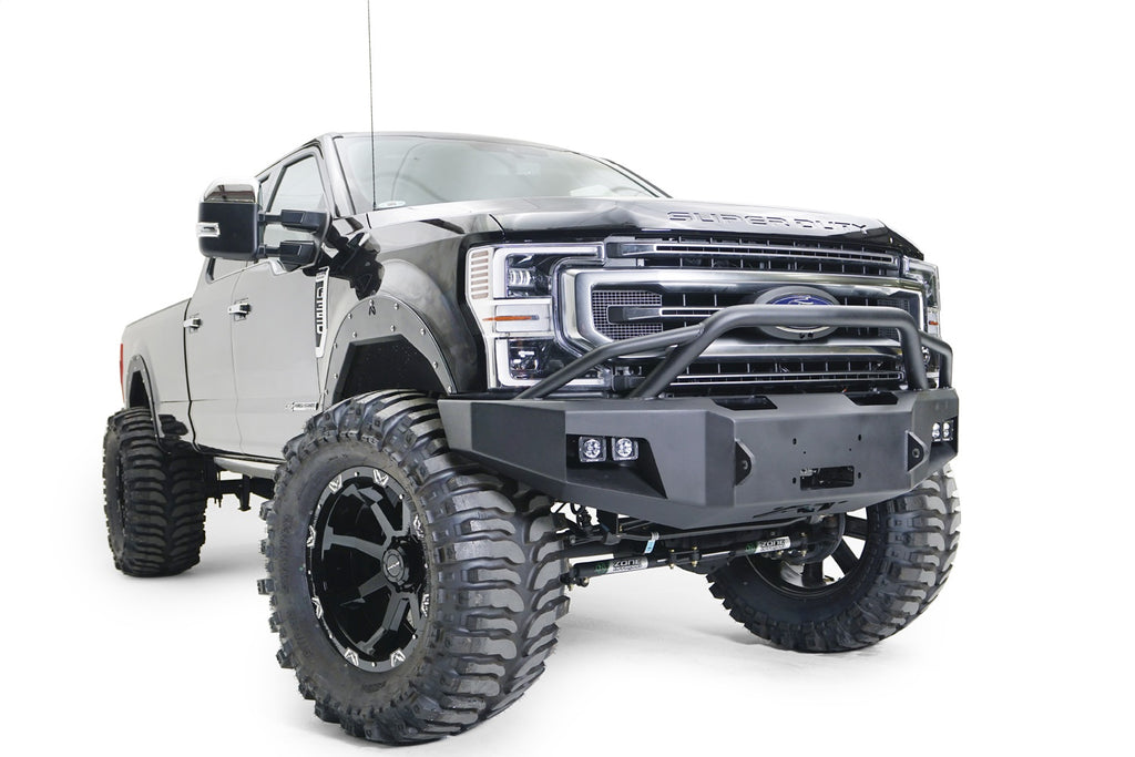 Fab Fours FS17-A4162-1 Premium Winch Front Bumper for Select Ford F-250 Super Duty, Ford F-350 Super Duty, Ford F-450 Super Duty, Ford F-550 Super Duty