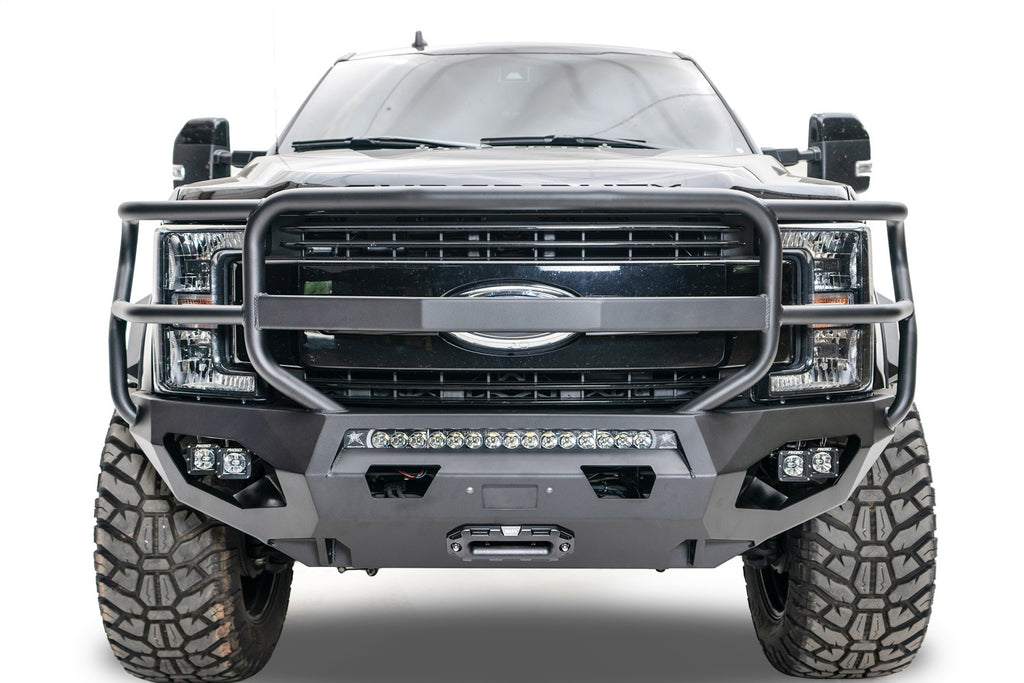 Fab Fours FS17-X4160-1 Matrix Front Bumper for Select Ford F-250 Super Duty, Ford F-350 Super Duty