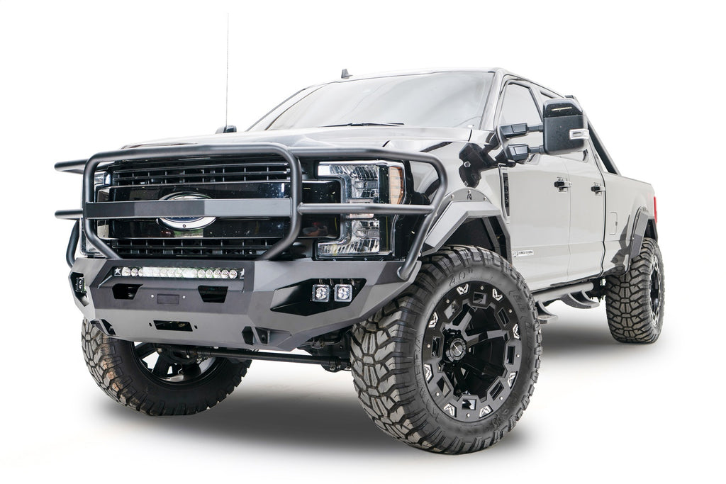 Fab Fours FS17-X4160-1 Matrix Front Bumper for Select Ford F-250 Super Duty, Ford F-350 Super Duty