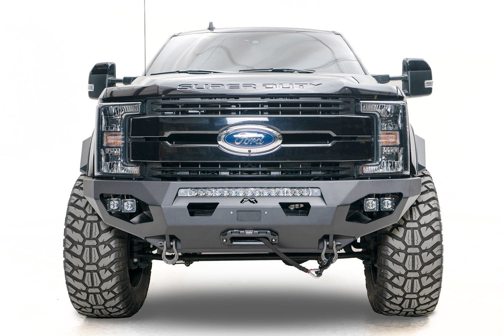 Fab Fours FS17-X4161-B Matrix Front Bumper for Select Ford F-250 Super Duty, Ford F-350 Super Duty