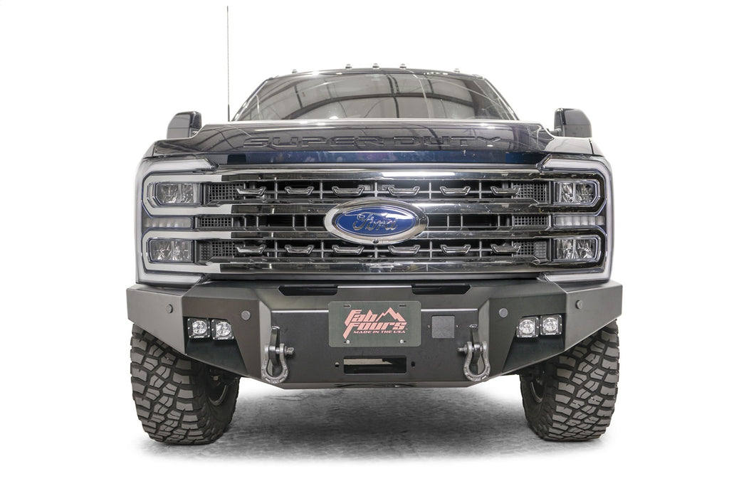 Fab Fours FS23-A5951-1 Premium Winch Front Bumper for Select Ford F-250 Super Duty, Ford F-350 Super Duty