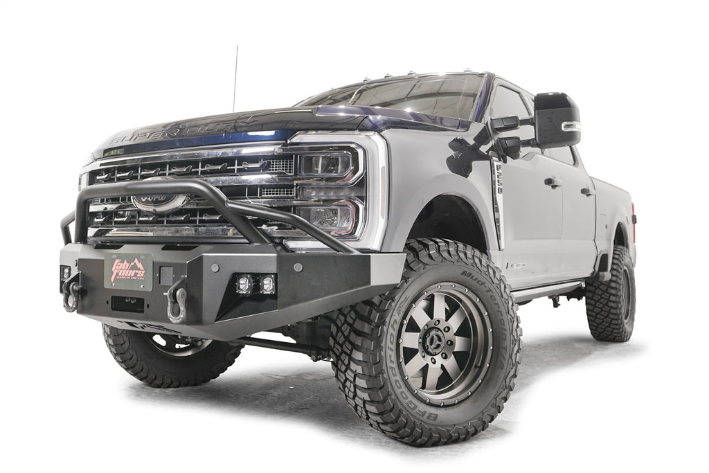 Fab Fours FS23-A5952-B Premium Winch Front Bumper for Select Ford F-250 Super Duty, Ford F-350 Super Duty
