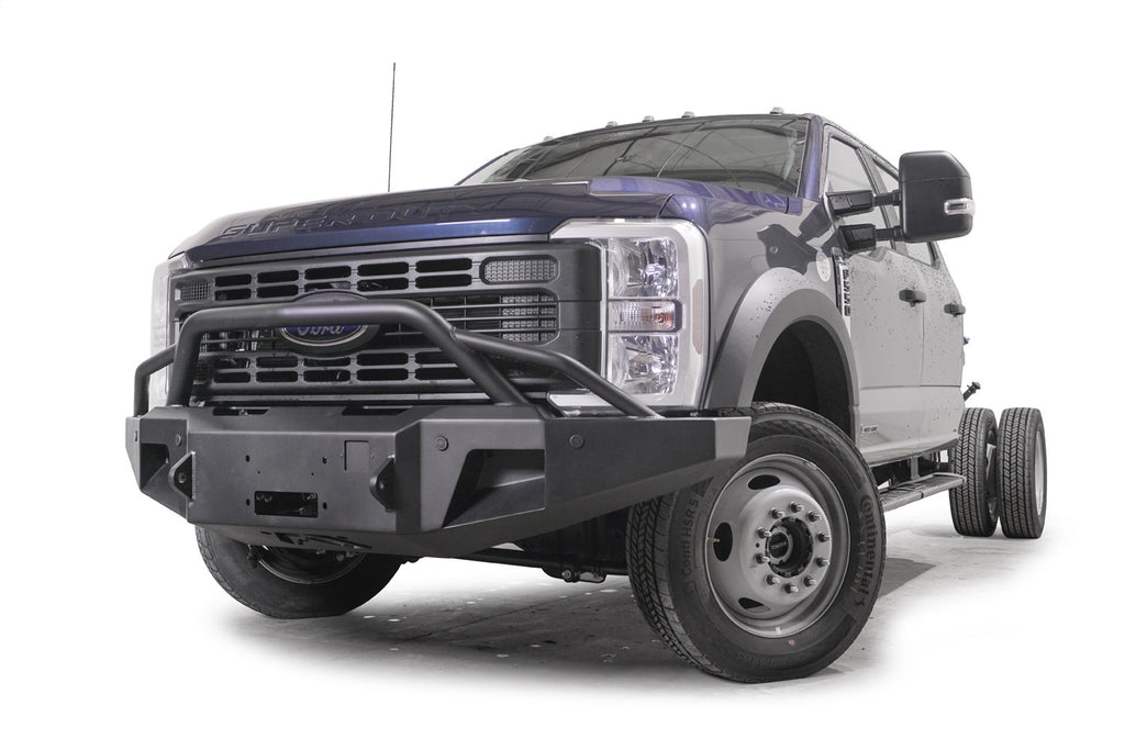 Fab Fours FS23-A5962-1 Premium Winch Front Bumper for Select Ford F-450 Super Duty, Ford F-550 Super Duty